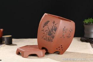 紫砂花盆精品,匠心独运的艺术瑰宝